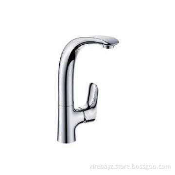 Round High One Handle Kitchen Sink Mixer Taps with Gravity